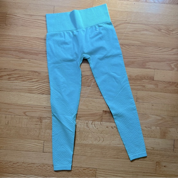 Gymshark Vital Seamless Leggings Sour Pistachio Marl - Picture 5 of 7